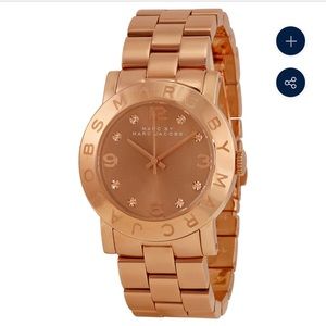 Mat by Marc Jacobs rose gold watch